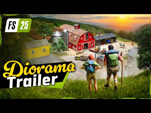 “This Farm is a Tiny Farm” – Diorama Trailer | Farming Simulator 25