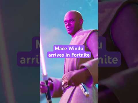 Samuel L. Jackson now has TWO skins in Fortnite! #fortnite #macewindu #starwars #trailer #nickfury