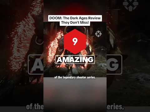 We gave Doom: The Dark Ages a 9 out of 10 on IGN, which means “AMAZING” #doom #ign #review #gaming