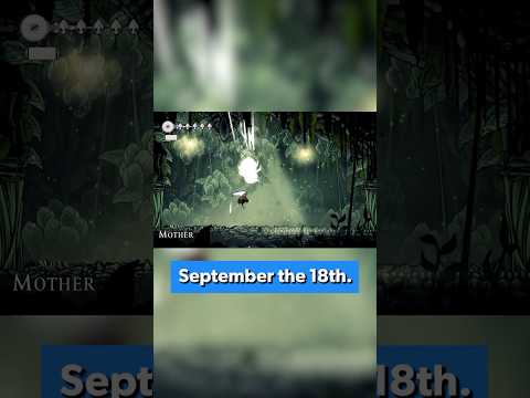Hollow Knight Silksong might release before September 18th! #hollowknight #hollowknightsilksong