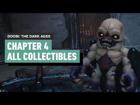 Doom: The Dark Ages – Chapter 4 Sentinel Barracks | All Collectibles (Gold, Codex, Secret Areas)
