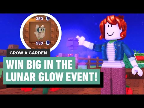 Grow A Garden: How to Win Big in the Lunar Glow Event | Free Owl Pet + Tips