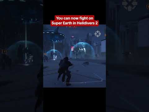 Helldivers finally get to fight on Super Earth