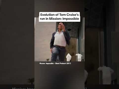 Tom Cruise running scenes are an iconic part of Mission: Impossible