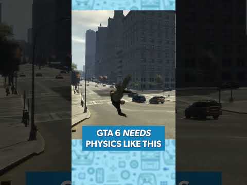 GTA 6 needs physics like this #gta6 #gta4 #gaming