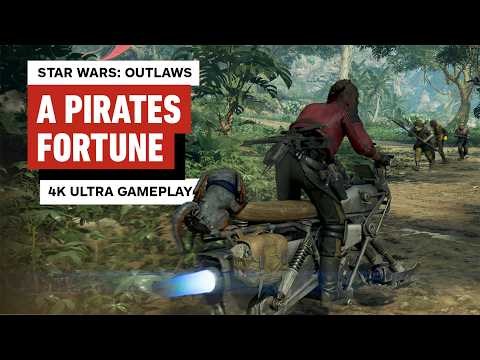 Star Wars Outlaws – A Pirate’s Fortune | The First 28 Minutes of 4K Gameplay