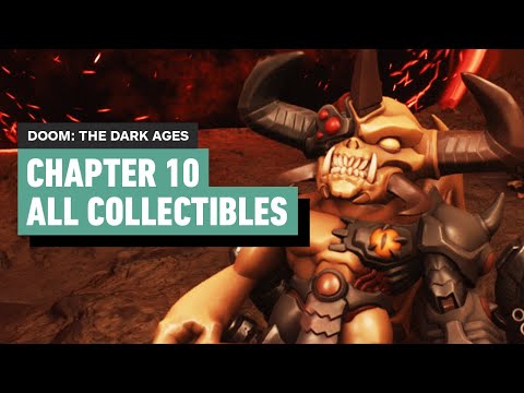 Doom: The Dark Ages – Chapter 10 The Forsaken Plains All Collectibles (Toys, Upgrades, Secret Areas)