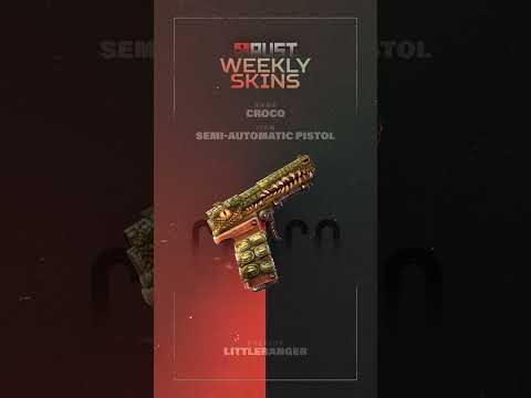 This week’s community skins are now live on the Steam Item Store! ⏳🔫💥