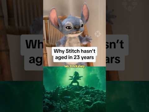 Stitch reprises his role after 23 years and yet Stitch hasn’t aged a day… #stitch #movie #ign