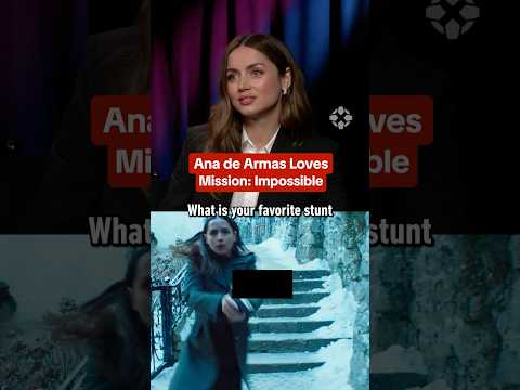 Ballerina star Ana de Armas LOVES the stunts in Mission: Impossible! #ballerina #anadearmas #ign