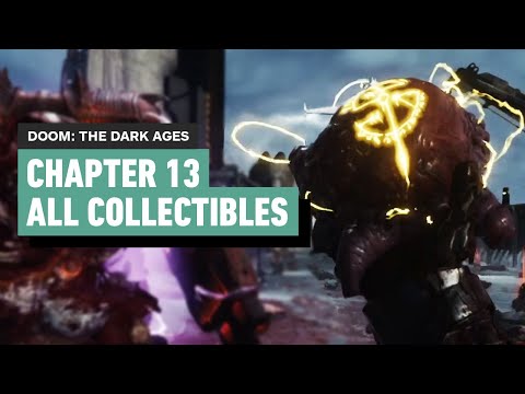 Doom: The Dark Ages – Chapter 13 From Beyond | All Collectibles (Armor, Ammo Upgrades)