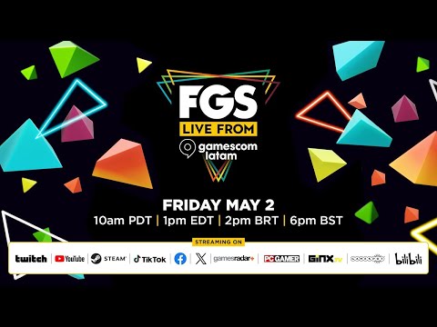 FGS Live From gamescom latam – Gamesradar Co-stream