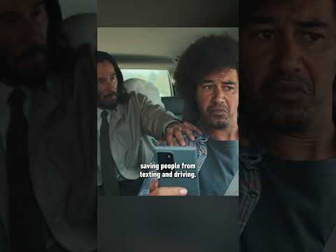 Keanu Reeves as your guardian angel
