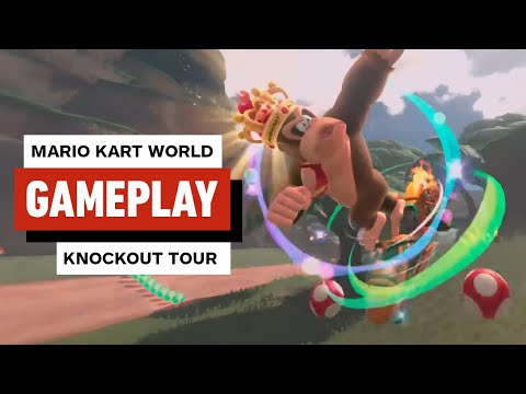 Mario Kart World: Watch a Full Knockout Tour at 150cc on Switch 2