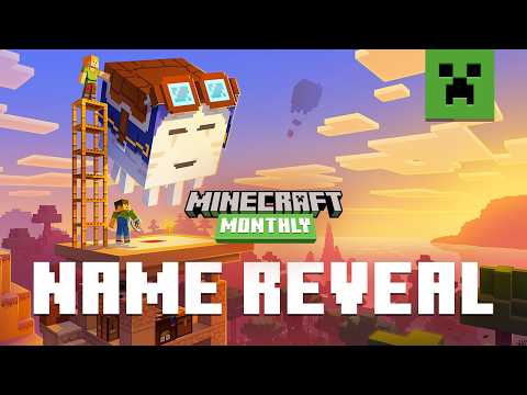 GAME DROP NAME REVEAL! | MINECRAFT MONTHLY