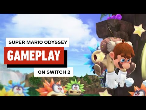 Super Mario Odyssey on Switch 2: 10 Minutes of Gorgeous, Hi-Res Graphics (Free Upgrade)