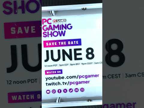 Fill up your glasses, the PC Gaming Show 2025 is almost live! 🥂