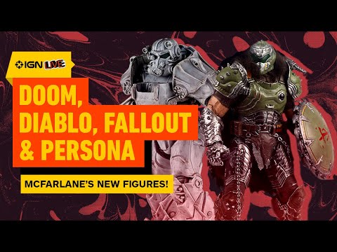 Doom: The Dark Ages, Diablo IV, Fallout and Persona Get New McFarlane Toys | IGN Live 2025