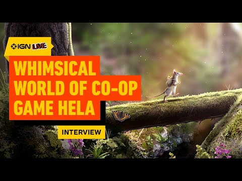 It Takes Two Mice to Explore the Whimsical World of the New Co-op Game Hela | IGN Live 2025