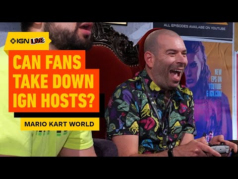 Fans Go Head-to-Head With IGN Hosts on Nintendo Switch 2! – IGN Live 2025