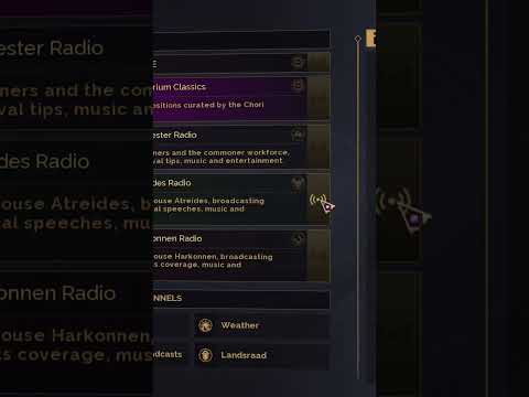 Listen to the in-game radio in Dune: Awakening #duneawakening #dune