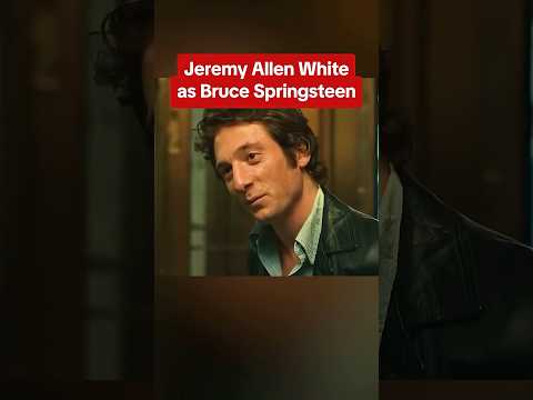 Jeremy Allen White’s blue eyes are GONE in Springsteen: Deliver Me from Nowhere. #music #movie #ign