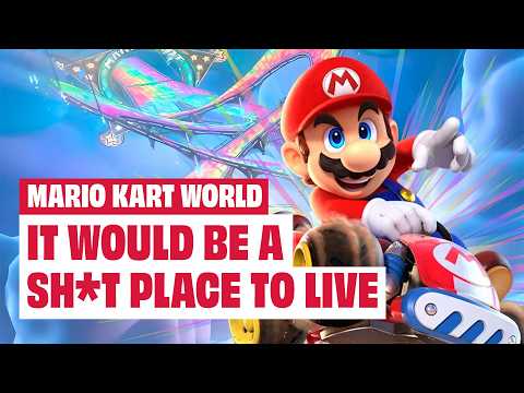 Mario Kart World Is A TERRIFYING Influencer-Ridden Dystopian NIGHTMARE | Lore Deep Dive