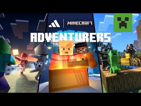 Minecraft x adidas Adventurers add-on