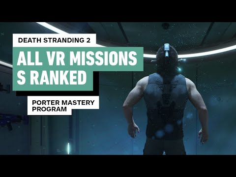 Death Stranding 2 – All VR Missions S Ranked | Porter Mastery Program