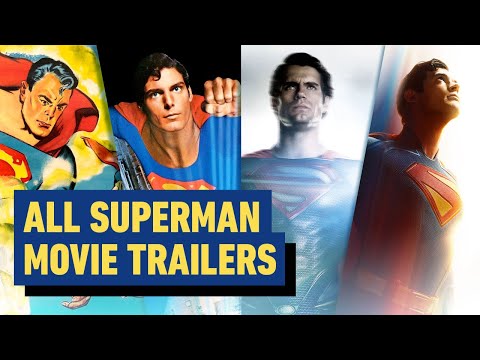 Every Live Action Superman Movie Trailer | 1948 – 2025