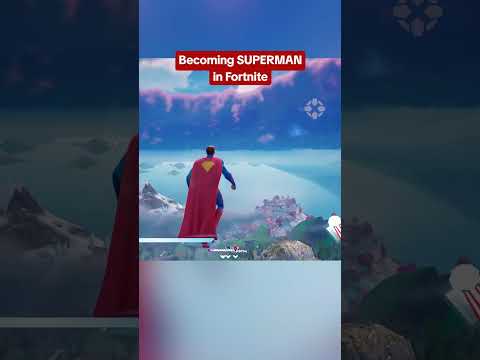 What it’s like to turn into Superman in Fortnite