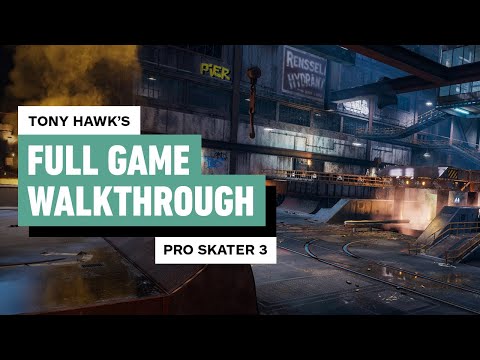 Tony Hawk’s Pro Skater 3 Walkthrough – All Goals, Collectibles, Panda Plushies