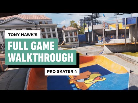 Tony Hawk’s Pro Skater 4 Walkthrough – All Goals, Collectibles, Panda Plushies