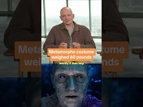 Metamorpho’s suit weighed 60 pounds #superman