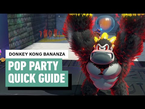 Donkey Kong Bananza – Pop Party Guide | All Bananas
