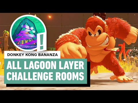 Donkey Kong Bananza – All Lagoon Layer Challenge Rooms | Locations and Solutions