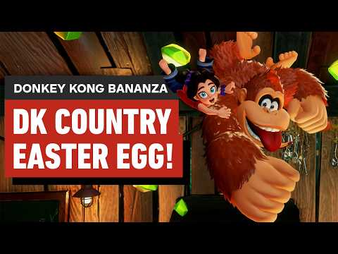 Donkey Kong Bananza – How to Find the Donkey Kong Country Easter Egg