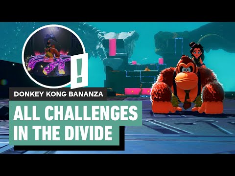 Donkey Kong Bananza: All “The Divide” Challenge Rooms | Locations and Solutions