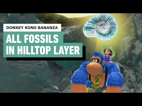 Donkey Kong Bananza – Every Hilltop Layer Fossil Location