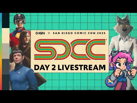 IGN at SDCC – Day 2 Livestream with Peacemaker, Scott Pilgrim EX, TWD: Daryl Dixon, and More