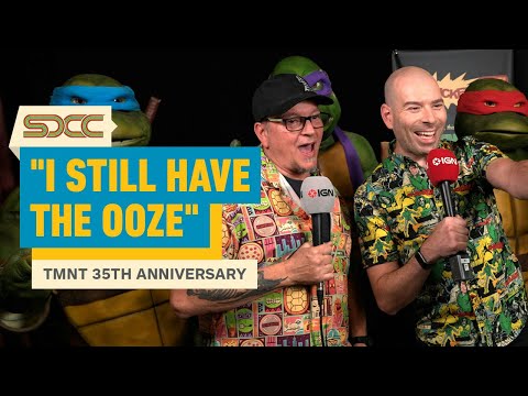 Kevin Eastman Gets As Nostalgic As We Do for TMNT’s 35th Anniversary | SDCC 2025