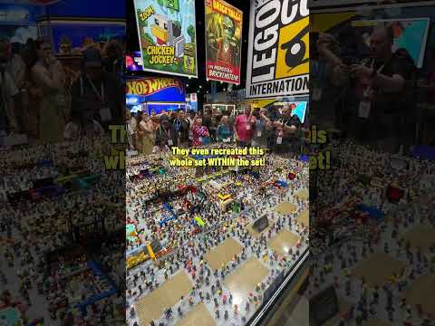 This is the craziest LEGO set we’ve ever seen: It’s the actual San Diego Comic-Con! #sdcc #ign #lego