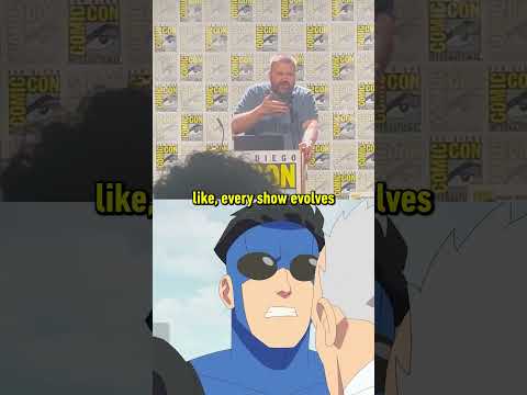 Invincible creator addresses the show’s animation criticisms #sdcc