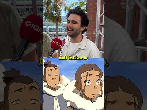 What Aang’s voice actor sounds like now #sdcc
