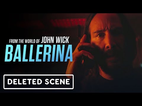 Ballerina – Exclusive John Wick Deleted Scene (2025) Keanu Reeves, Anjelica Huston