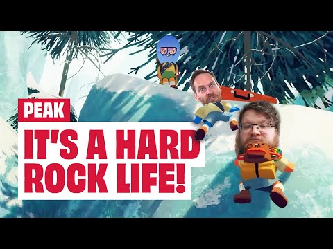 Peak PC Gameplay – IT’S A HARD ROCK LIFE!