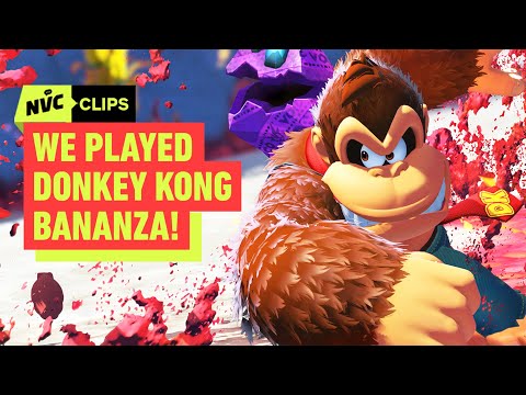 We Played DK Bananza, and it’s Bigger, Faster, and Stronger, Too – NVC Clips