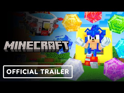 Minecraft x Sonic – Official Sonic Add-On Super Update Trailer