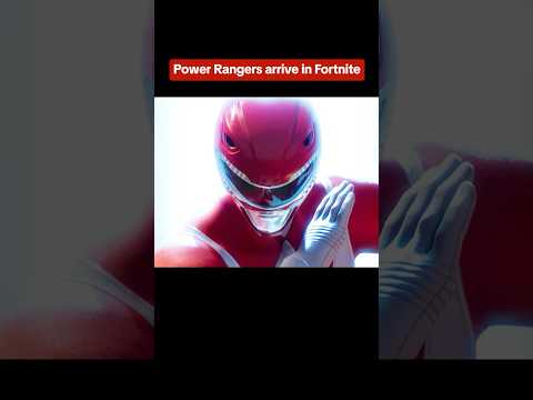 Fortnite made a live-action Power Rangers trailer for their new season! #fortnite #powerrangers