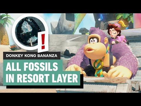 Donkey Kong Bananza – Every Resort Layer Fossil Location